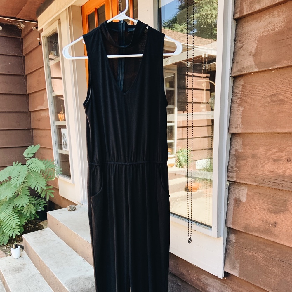 Forever 21 chocker neck jumpsuit